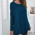thumbnail image 2 of Blusa de manga larga con cuello redondo para mujer a la moda Fridja  fhghd661, 2 of 4
