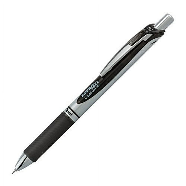 Pentel® EnerGel RTX Pens, 0.3 mm, Needle Point, Black Ink, Pack Of 3 