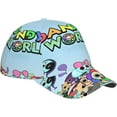 thumbnail image 3 of Dandys World Cap Printed Adjustable Baseball Hat Fan Cap for Men Women, 3 of 6