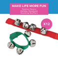 thumbnail image 2 of Fun Express Silver Jingle Bell Bracelets - Christmas Party Favors, 12 Pieces, 2 of 4