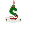 thumbnail image 2 of Home Decor Letter Christmas Tree Pendant A To Z (without H And V) Decorative Letter Christmas Tree Pendant Personalized DIY Christmas Decorations Hanging Christmas Letters For Christmas, 2 of 4