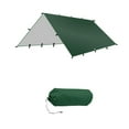 thumbnail image 4 of Toldo de lona plegable shamjiam Impermeable 300 x 300 cm Verde, 4 of 8
