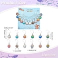 thumbnail image 3 of 12 Pcs Tail Fish Scale Stitch Markers 12 Colors Resin Crochet Stitch Marker Charms with 304 Stainless Steel Hook, 3 of 7