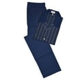thumbnail image 1 of Brioni Men's Blue 100% Cotton Striped Pajamas (S), 1 of 1