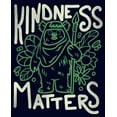 thumbnail image 2 of Junior's Star Wars Ewok Kindness Matters Graphic Tee Navy Blue Small, 2 of 3