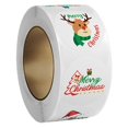 thumbnail image 4 of Rollo De Pegatinas Navideñas De 3x500 Uds Para Hacer Tarjetas, Manualidades Hechas A Mano, Envoltura De Regalos, Estilo C, 4 of 8