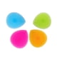 thumbnail image 1 of FELTECHELECTR Cepillos de limpieza facial de silicona, 4 unidades, almohadillas limpiadoras faciales, masajeadores de mano con ventosa (naranja, rosa, azul y verde), 1 of 4