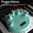 thumbnail image 3 of Piano Finger Trainer ABS Silicone Pressing Posture Correction Tool Hand Grip Exerciser for Beginners Practices, 3 of 5