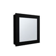 thumbnail image 5 of 20.5" H Black Engineered - Built-in Mirror for Storage - Medium Bathroom - Easy to Assemble, 5 of 5