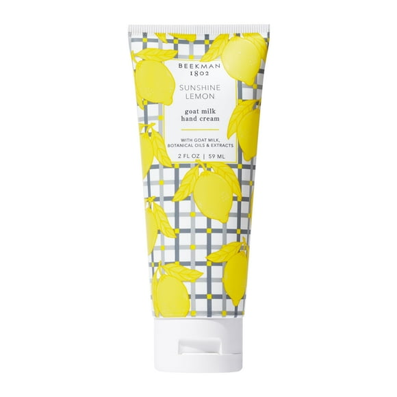 Crema de manos Beekman 1802 Sunshine Lemon 60 ml con leche de cabra