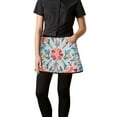 thumbnail image 3 of Men Women Aprons with Pockets Work Waist Apron Graffiti Bosch Half Apron, 3 of 6