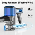 thumbnail image 3 of Cordless Vacuum Cleaner High Suction, 35Kpa Powerful Stick Vacuum With 45min Runtime, Cleaning Supplies, Anti-Tangle Vacuum Cleaners For Home, 8 In 1 Handheld Vacuum For Hardfloor & Carpets Pet Hair, 3 of 12