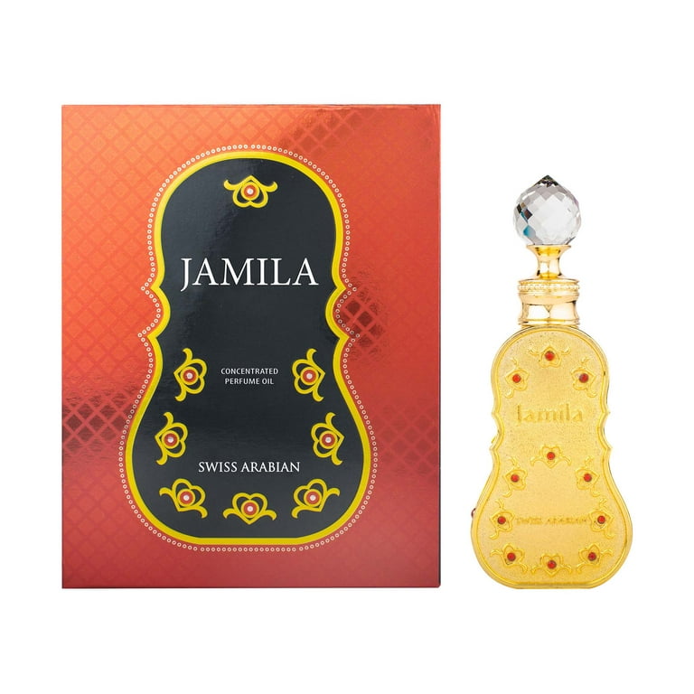 Swiss Arabian Jamila, Arabian Perfume Oil for Women, 0.5 oz
