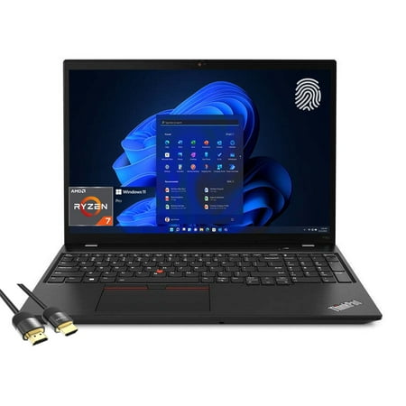 Lenovo ThinkPad P16s Mobile Workstation Laptop, 16" WUXGA IPS Display, AMD Ryzen 7 PRO 6850U, 16GB RAM, 1TB PCIe SSD, Backlit KB, FP Reader, Keypad, WiFi 6E, Webcam, RJ45, Mytrix HDMI, Win 11 Pro