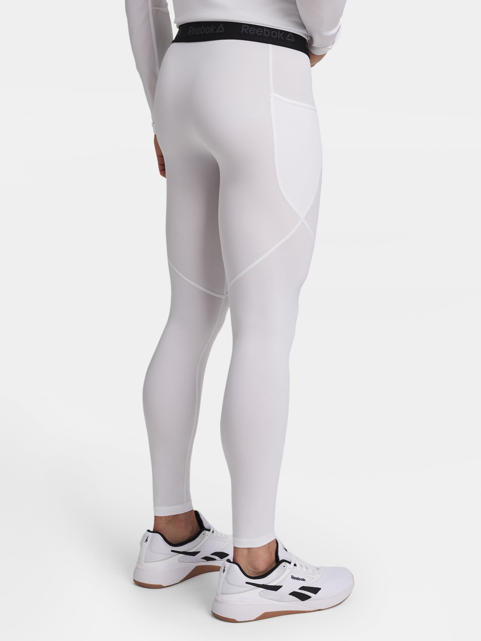 Reebok Men's and Big Men's Kinetic Compression Leggings, Sizes XS-5XL