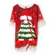 thumbnail image 3 of Pijamas navideños Fiomva para la familia, pijamas a juego de Papá Noel, pijamas de Navidad para bebés, niños, mascotas y adultos., 3 of 5