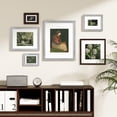thumbnail image 2 of decorUhome 8x10 Picture Frames Set of 2, Display 5x7 Pictures with Mat or 8x10 without Mat, Wall and Tabletop Display Photo Frames, Silver, 2 of 9
