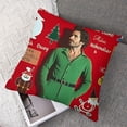 thumbnail image 7 of nygtbtfer  Buddy The Elf Collage Red Background Home Decorative Throw Pillow Cases Sofa Couch Cushion Throw Pillow Covers  18x18in, 7 of 7