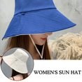 thumbnail image 7 of Womens Sun Hat Reversible Large Brim Fisherman Hat Protection Breathable Phu76, 7 of 7