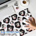 thumbnail image 4 of Long Mouse Pads for Desk,White Cow Black Spot Pattern (8) Desk Mats on Top Of Desks, Desk Mouse Pad Extra Large with 3mm Non-Slip Base and Stitched Edge for Gaming,Office,Work,Home 35.4"x15.7", 4 of 6