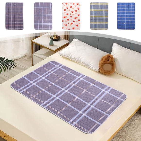 Pañales para Adultos, Impermeables, Lavables, Transpirables, Extragrandes, de Algodón | Multicolor | 150 X 100 Cm | Reutilizables y a Prueba de Fugas | 1 Unidad