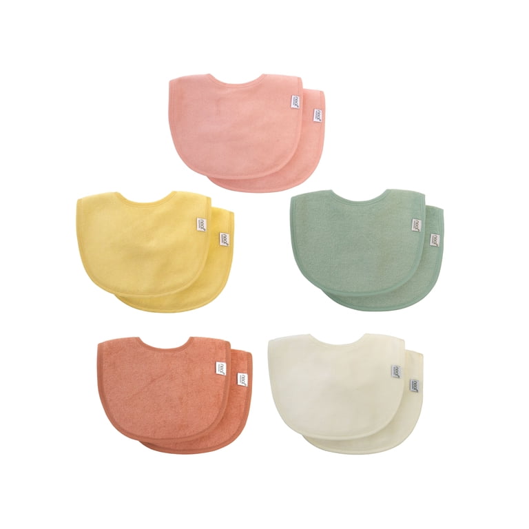 Neat Solutions 10 Pack Girl Infant Feeding Bibs photo 1