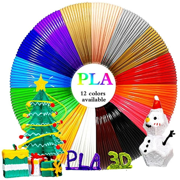 PACK 7 X 5 M RECHARGE STYLO 3D PLA 1.75 MM