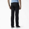 thumbnail image 2 of Dickies Boys' FLEX Skinny Fit Double Knee Pants, Black, 4, 2 of 2