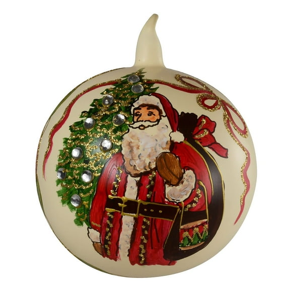 "Merry Christmas" Hand Painted Christmas Ball No.1.