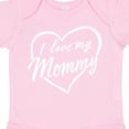 thumbnail image 4 of Inktastic I Love My Mommy in White Chalk Heart Boys or Girls Baby Bodysuit, 4 of 5