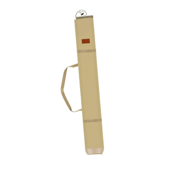 Bolsa de herramientas de aparejos de pesca Sunnimix Estuche para cañas de pescar 120cm Beige