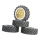 thumbnail image 3 of Neumático de goma Hugo para coche RC 71 mm para 144001 124024019, 3 of 7