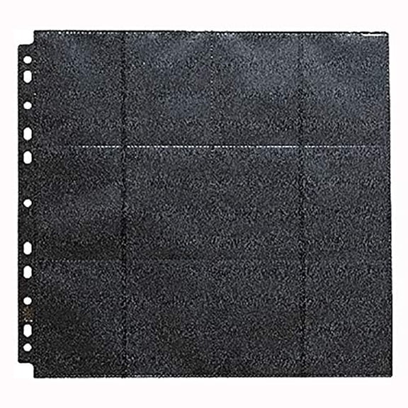 Dragon Shield Non-Glare 50 Pack 24 Pocket Binder Pages Card Storage for 3 Ring Binder Portfolio Display