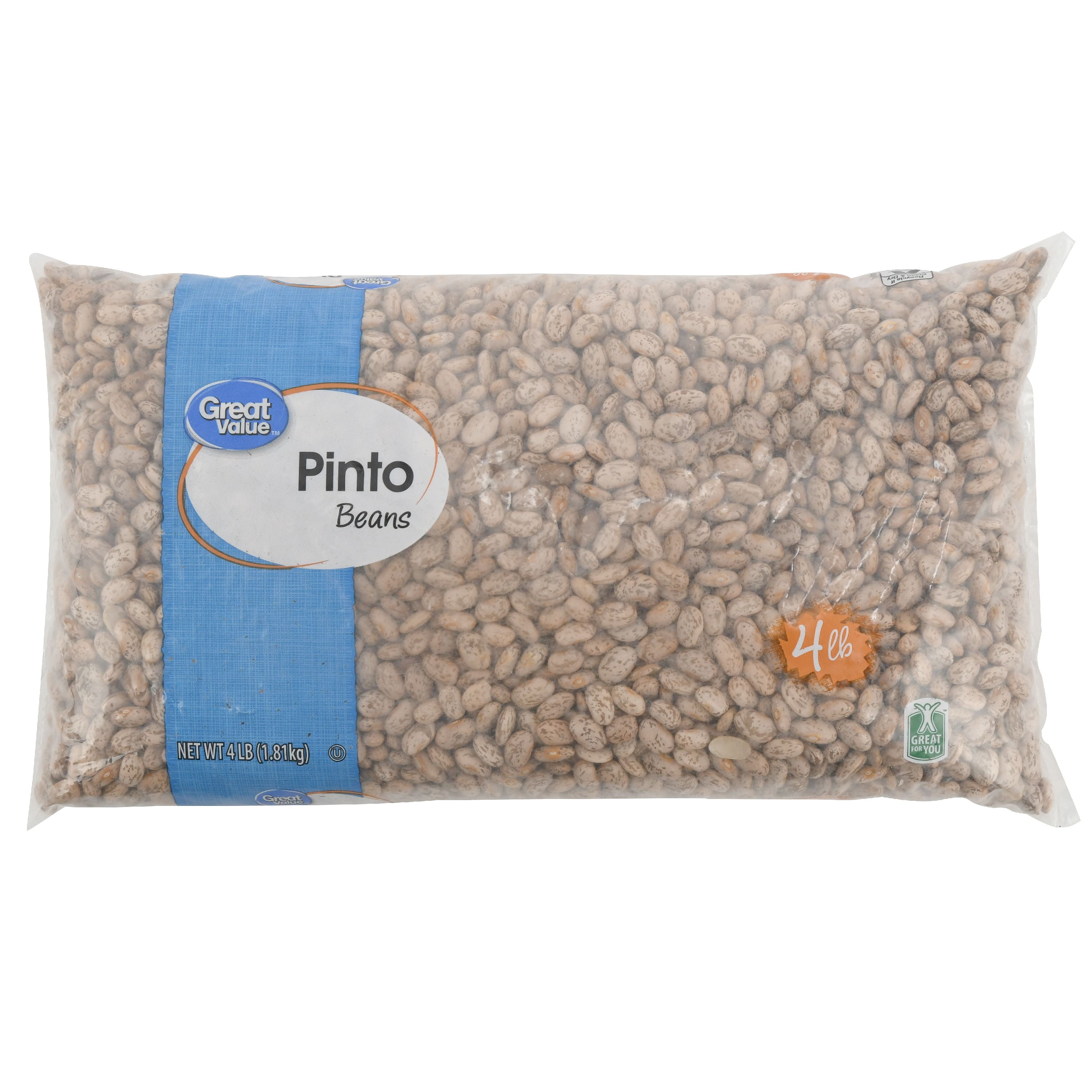 Great Value Pinto Beans, 4 lb