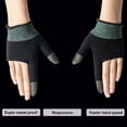 thumbnail image 4 of Sidaley 1 par de guantes para juegos con punta de dedo a prueba de sudor elásticos antideslizantes mangas sensibles suministros portátiles Videojuegos y accesorios, 4 of 6