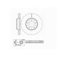 thumbnail image 4 of Winstop Brake Rotor, Front WS244325, Volvo S80 2006-1999, 4 of 4