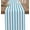 Cyan, variant on Simple Gray Stripes Short Table Runners 36 Inches, Cotton Linen Fabric Table Runner Geometric Vertical Lines Modern Minimalism Tablerunner for Party/Kitchen/Dinner 13x36