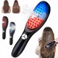 thumbnail image 1 of Vibration Scalp Massager Light Therapy Head Massage Comb Hair Growth Brush cs, 1 of 4
