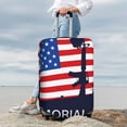 thumbnail image 5 of Salouo Memorial Day Pattern Travel Dust-proof Suitcase Cover, Softside Suitcase Protector Luggage Cover Protector for 18-32inch ,Not Included Suitcase, 5 of 8