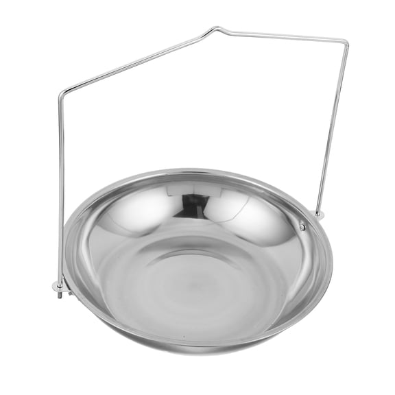 OULII Durable Stainless Steel Scale Pan for Hanging Kitchen Scales and Metal Claw Pendant Trays