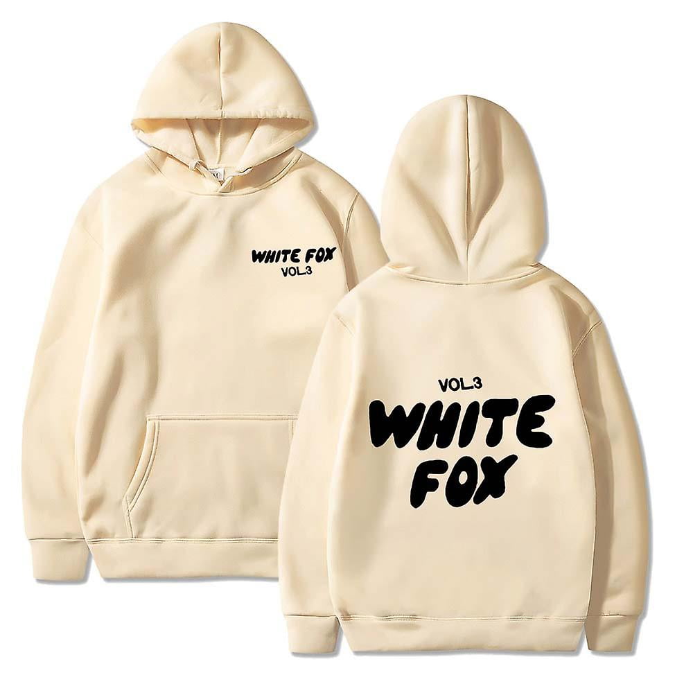 2024 White Fox Men Women letter print loose fitting hoodie Top