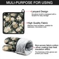thumbnail image 7 of Pioneer Flower Kitchen Oven Mitt and Pot Holder Sets 4 Pcs for Baking, Cooking and Grilling, Heat Resistant Up To 392 °F, 7 of 7