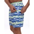 thumbnail image 4 of DAKIMOE Mens Swim Trunks 2 in 1 Swim Shorts with Compression Liner Quick Dry Swimsuits Bathing Suits Stretch Swimming Board Shorts Beach Swimwear with Zipper Pockets, 4 of 8