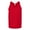Red, variant on Tultex  Fine Jersey Tank Top