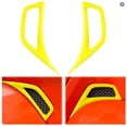 thumbnail image 1 of 2pcs Car Wheel Eyebrow Side Air Inlet Cover Sticker Trim For Jeep JL Gladiator JT 2018+ Air Conditioning Vent Outlet Decoration, 1 of 7