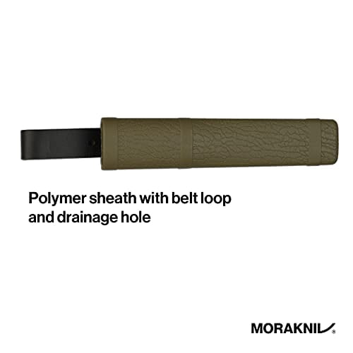 Morakniv M-10629 Green Mora Outdoor 2000 Fixed Blade Knife + Sheath