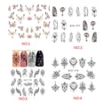 thumbnail image 3 of Soidarity Flor pegatina para uñas planta seta Retro Nails Art Decor para mujeres niñas calcomanía DIY envoltura de manicura Accesorios Arte de uñas TYPE1 STZ-770 Soidarity MJ1213-01, 3 of 6