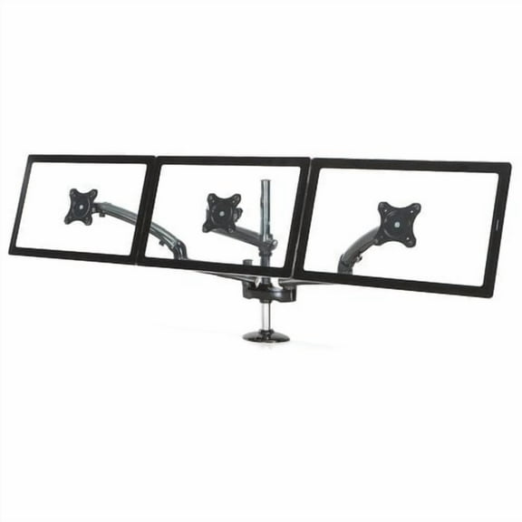 Cotytech Spring Arm Height Adjustable 3 Screen Desk Mount