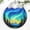 Northern Lights, variant on Aurora Borealis Ornament – Christmas Decoration & Christmas Ornament; Stained Glass Holiday Decoration (Holiday Present, Bauble Present, Gift Idea, Gift Exchange) | Heirloom Keepsakes