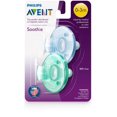 Philips AVENT Soothie Pacifier, 03 months, (Colors May Vary), 2 pack